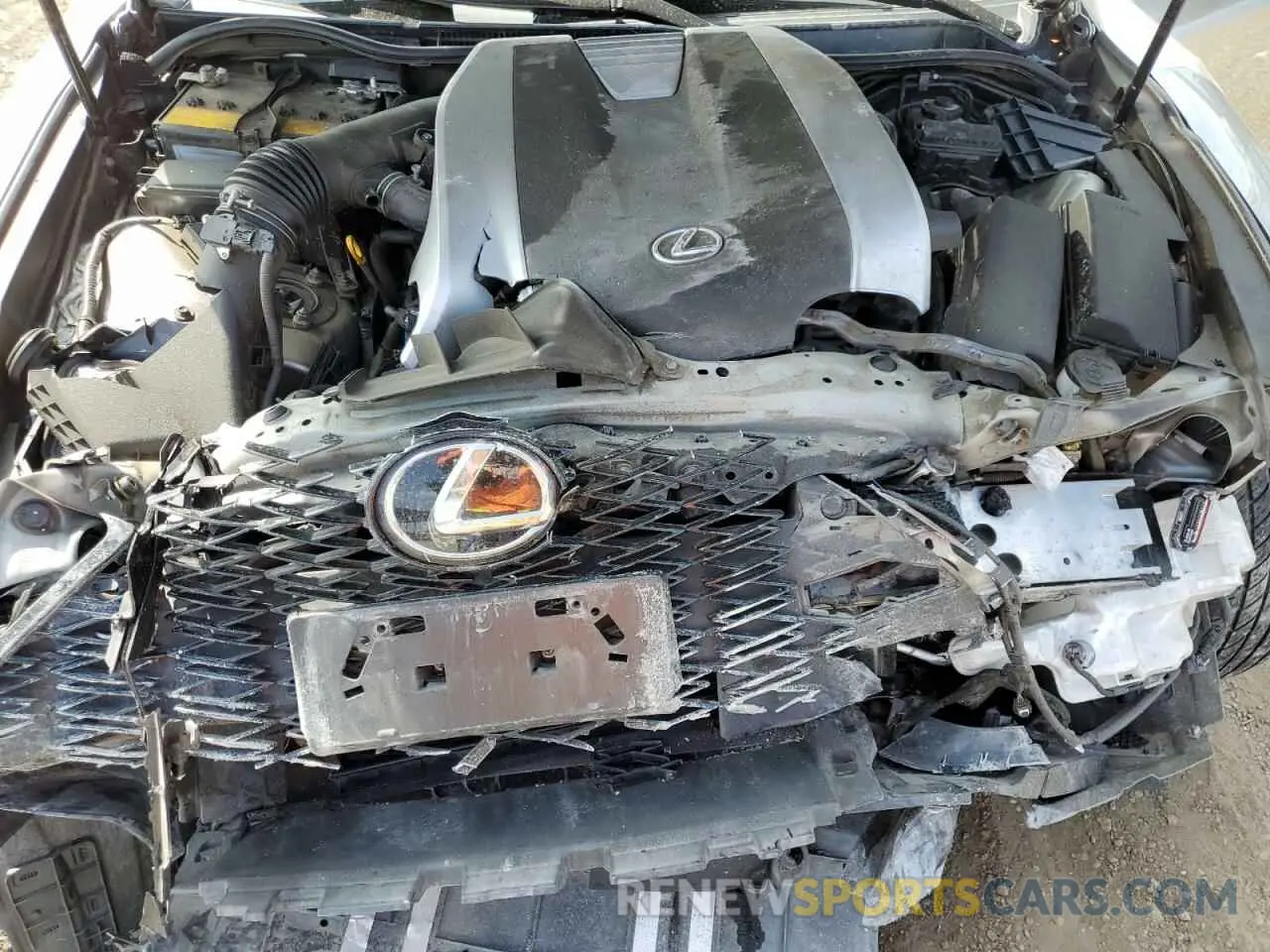 11 Photograph of a damaged car JTHGZ1B22M5046333 LEXUS IS 2021