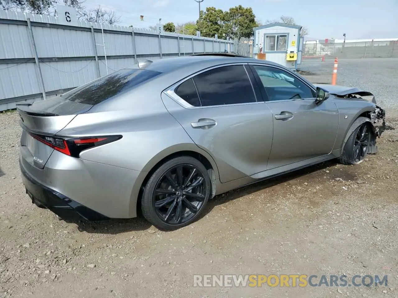 3 Photograph of a damaged car JTHGZ1B22M5046333 LEXUS IS 2021