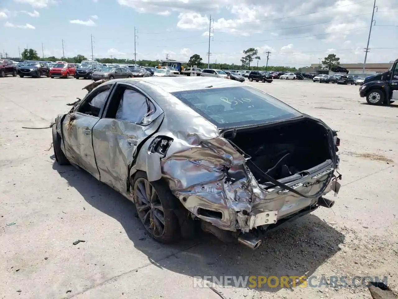 3 Photograph of a damaged car JTHGZ1B23M5038323 LEXUS IS 2021