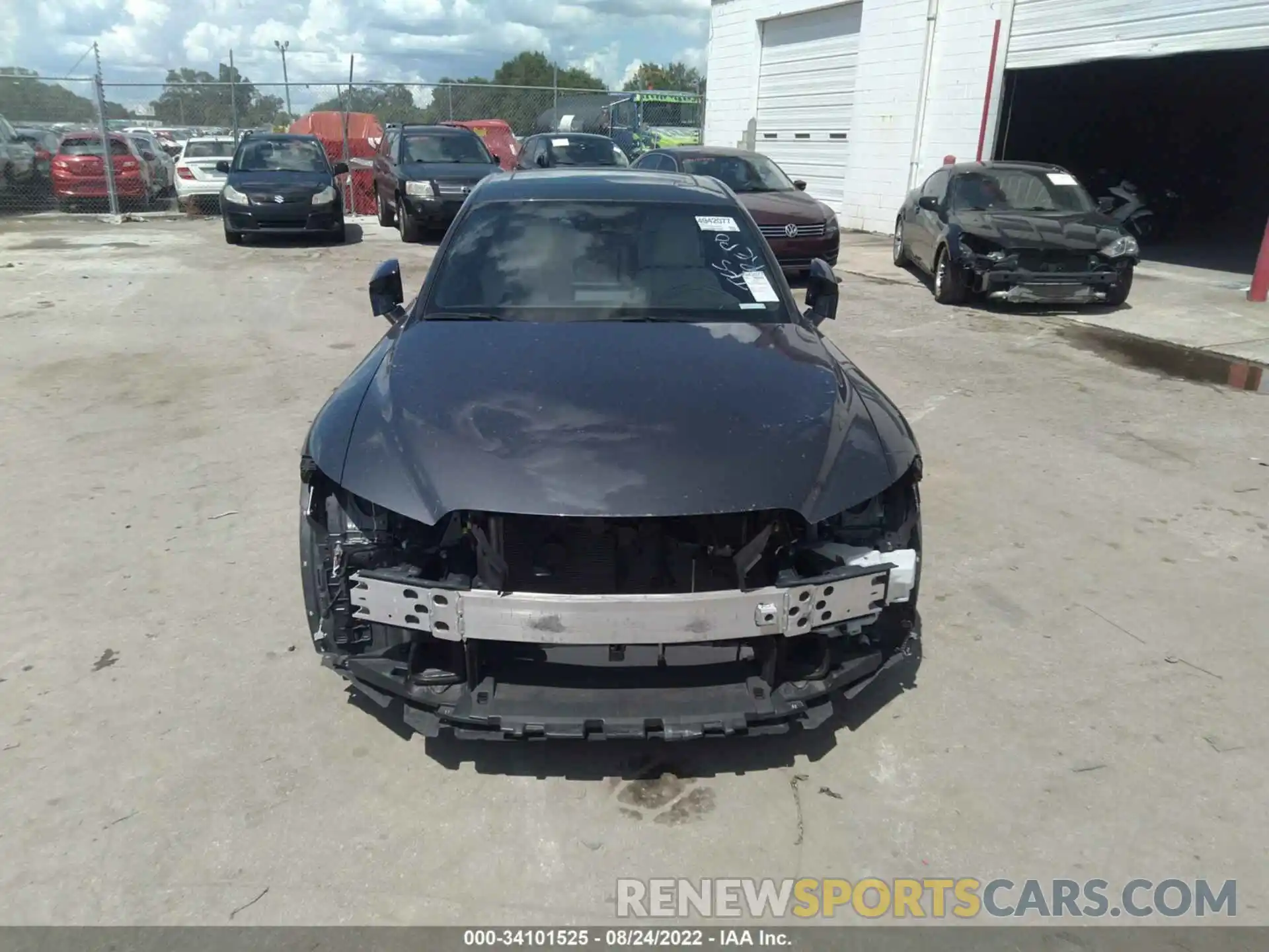 6 Photograph of a damaged car JTHGZ1B23M5039911 LEXUS IS 2021