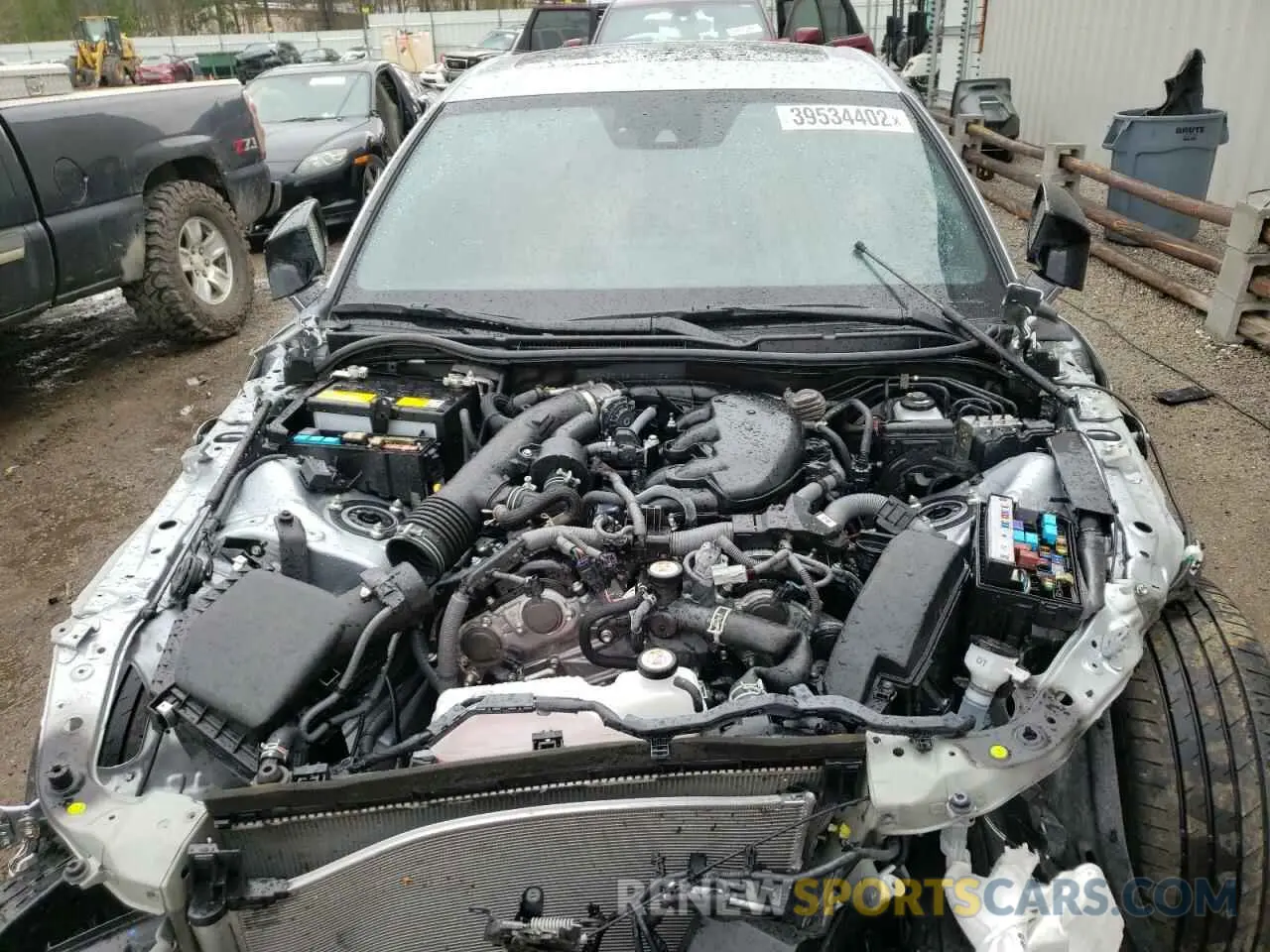 7 Photograph of a damaged car JTHGZ1B24M5041960 LEXUS IS 2021