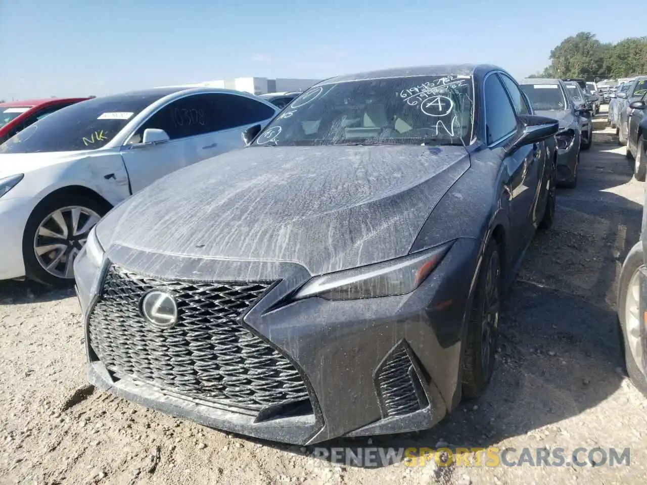 10 Photograph of a damaged car JTHGZ1B25M5042924 LEXUS IS 2021