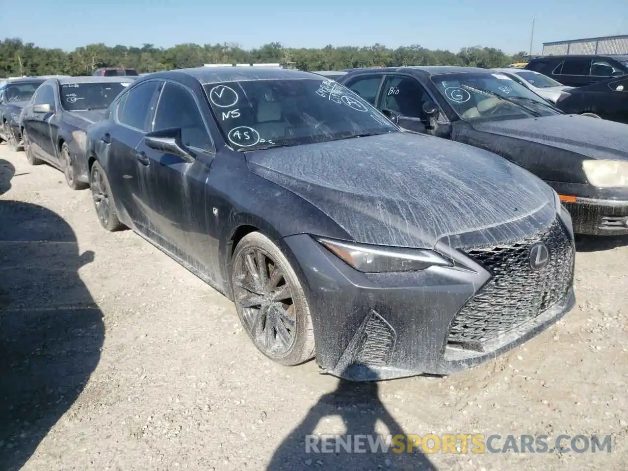 9 Photograph of a damaged car JTHGZ1B25M5042924 LEXUS IS 2021