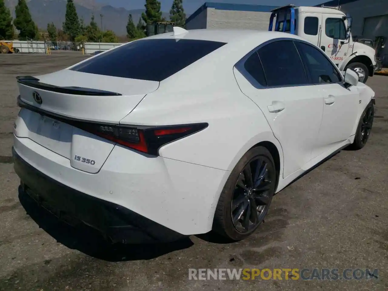 4 Photograph of a damaged car JTHGZ1B25M5046729 LEXUS IS 2021