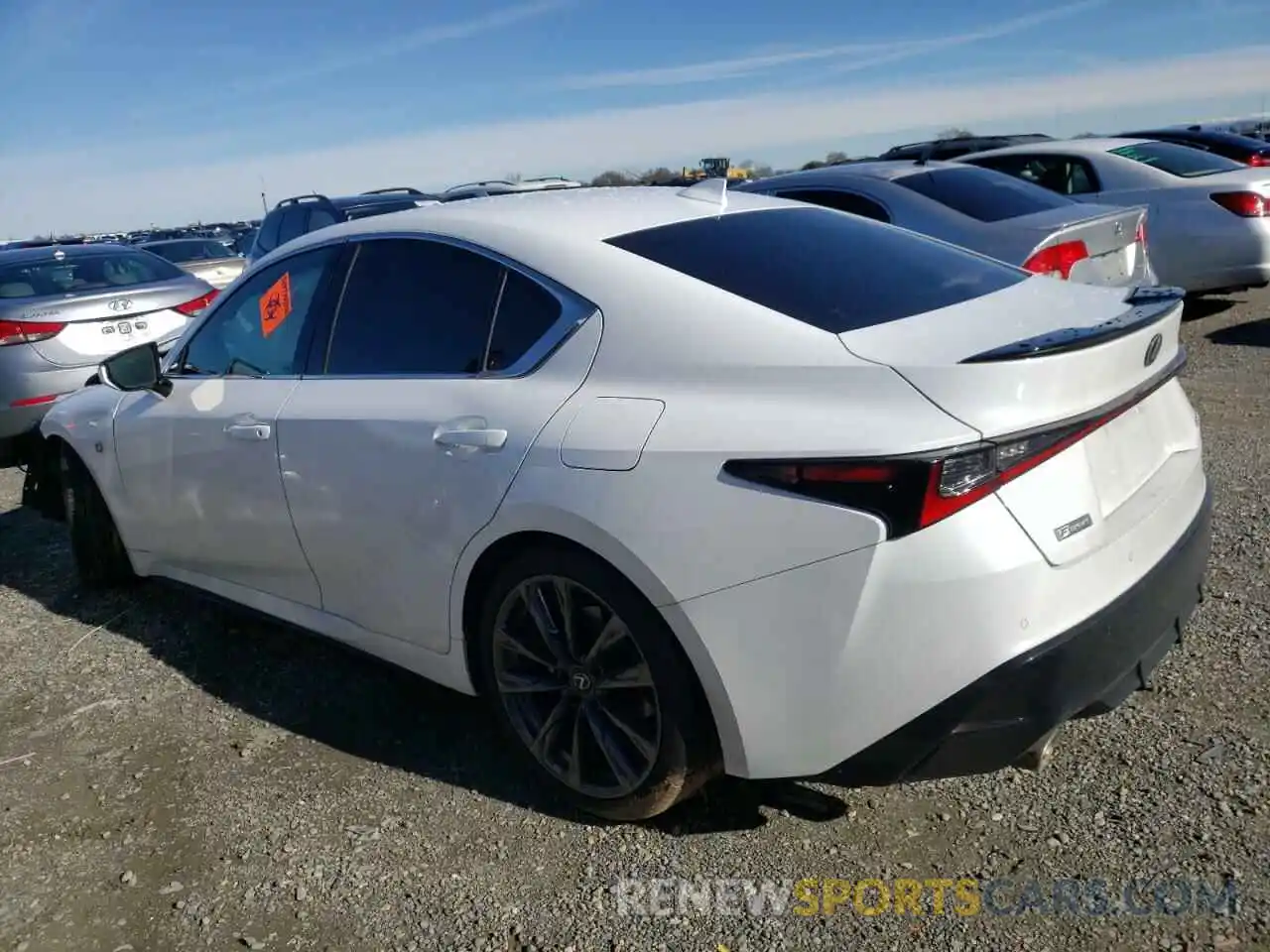 2 Photograph of a damaged car JTHGZ1B25M5046746 LEXUS IS 2021