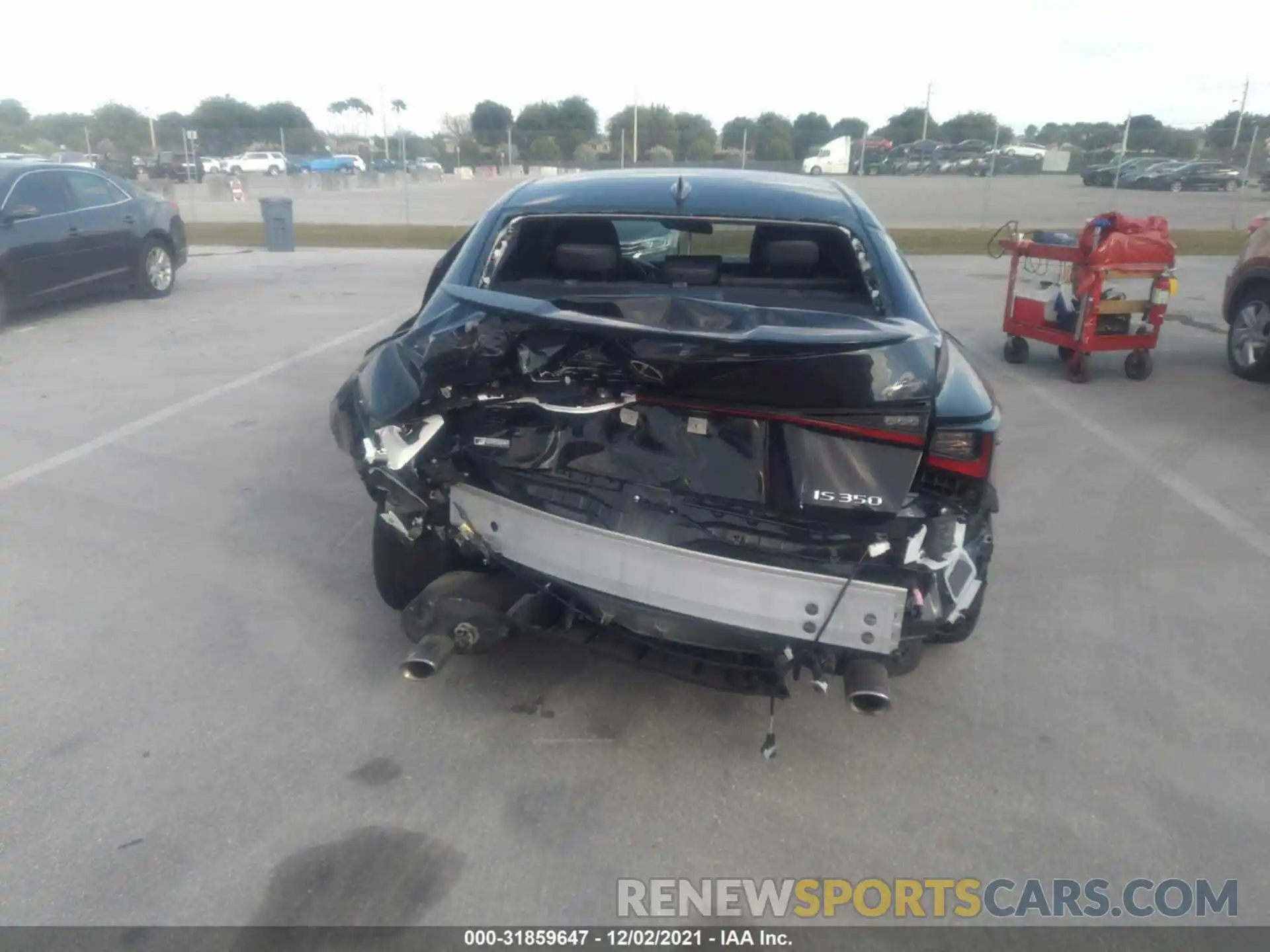 6 Photograph of a damaged car JTHGZ1B26M5046156 LEXUS IS 2021