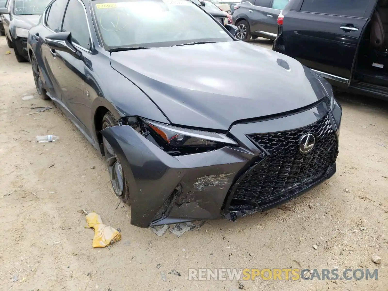 9 Photograph of a damaged car JTHGZ1B27M5037515 LEXUS IS 2021