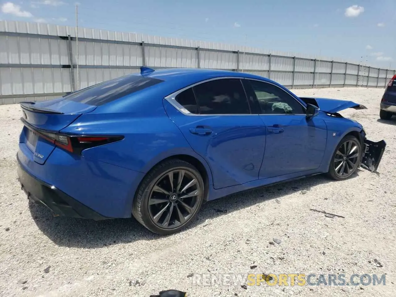 3 Photograph of a damaged car JTHGZ1B27M5044562 LEXUS IS 2021