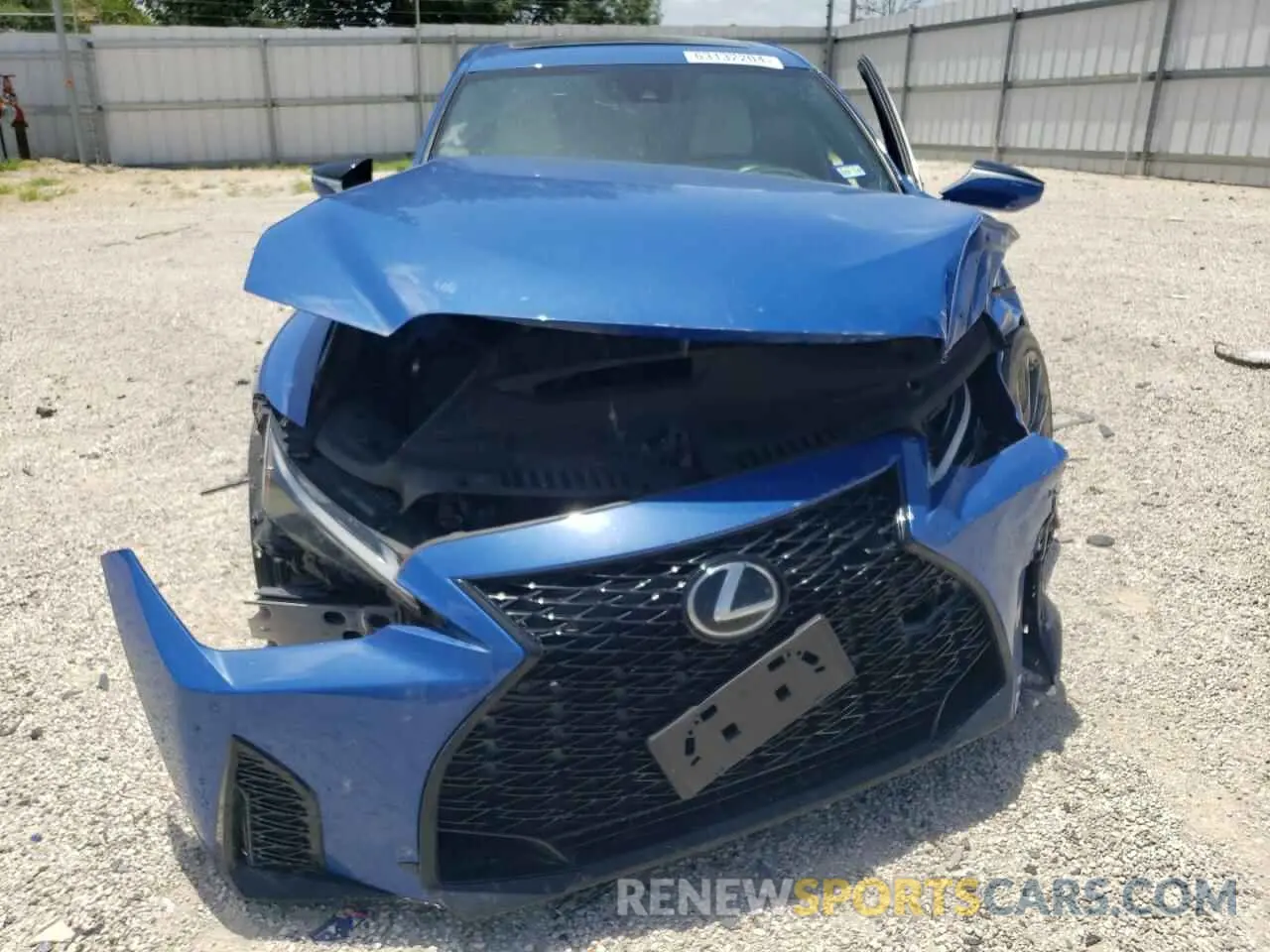 5 Photograph of a damaged car JTHGZ1B27M5044562 LEXUS IS 2021