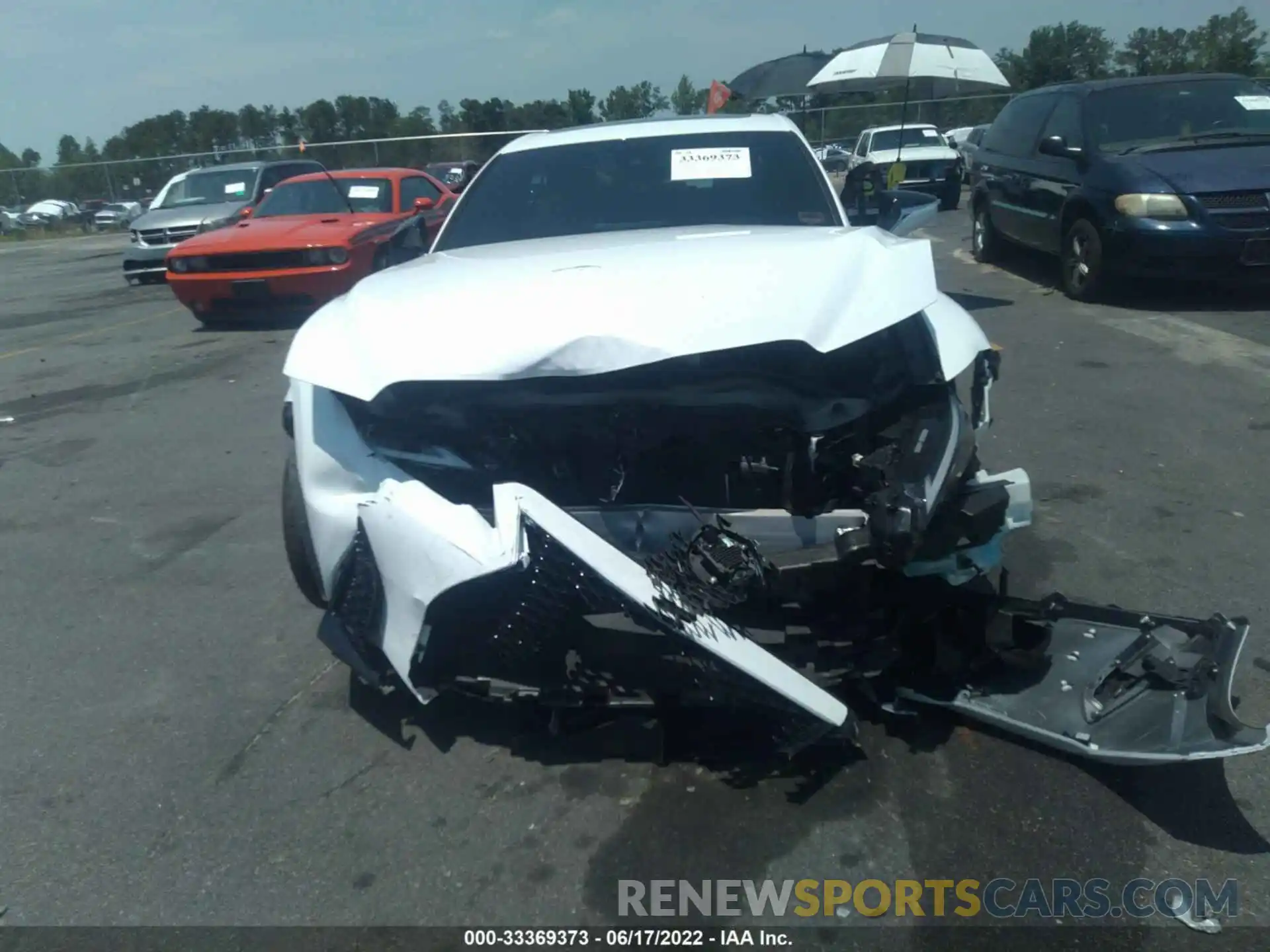 6 Photograph of a damaged car JTHGZ1B27M5046845 LEXUS IS 2021