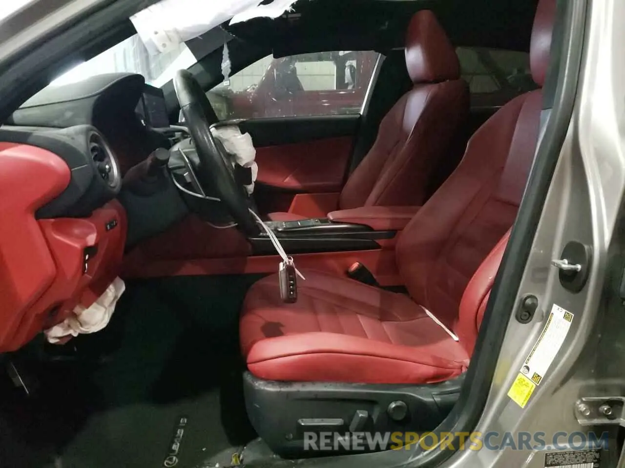 7 Photograph of a damaged car JTHGZ1B27M5048708 LEXUS IS 2021