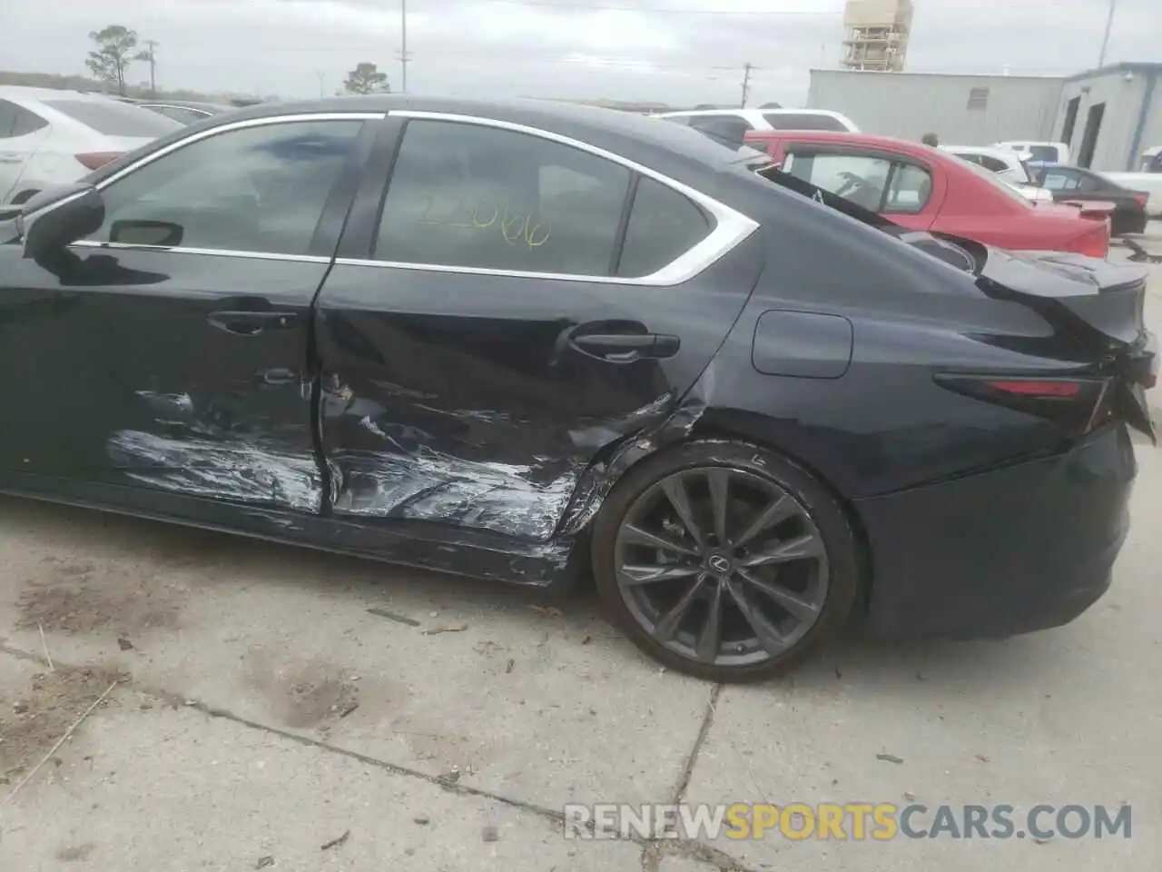 9 Photograph of a damaged car JTHGZ1B28M5041055 LEXUS IS 2021