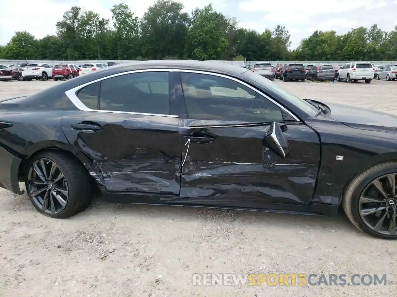 9 Photograph of a damaged car JTHGZ1B28M5041539 LEXUS IS 2021