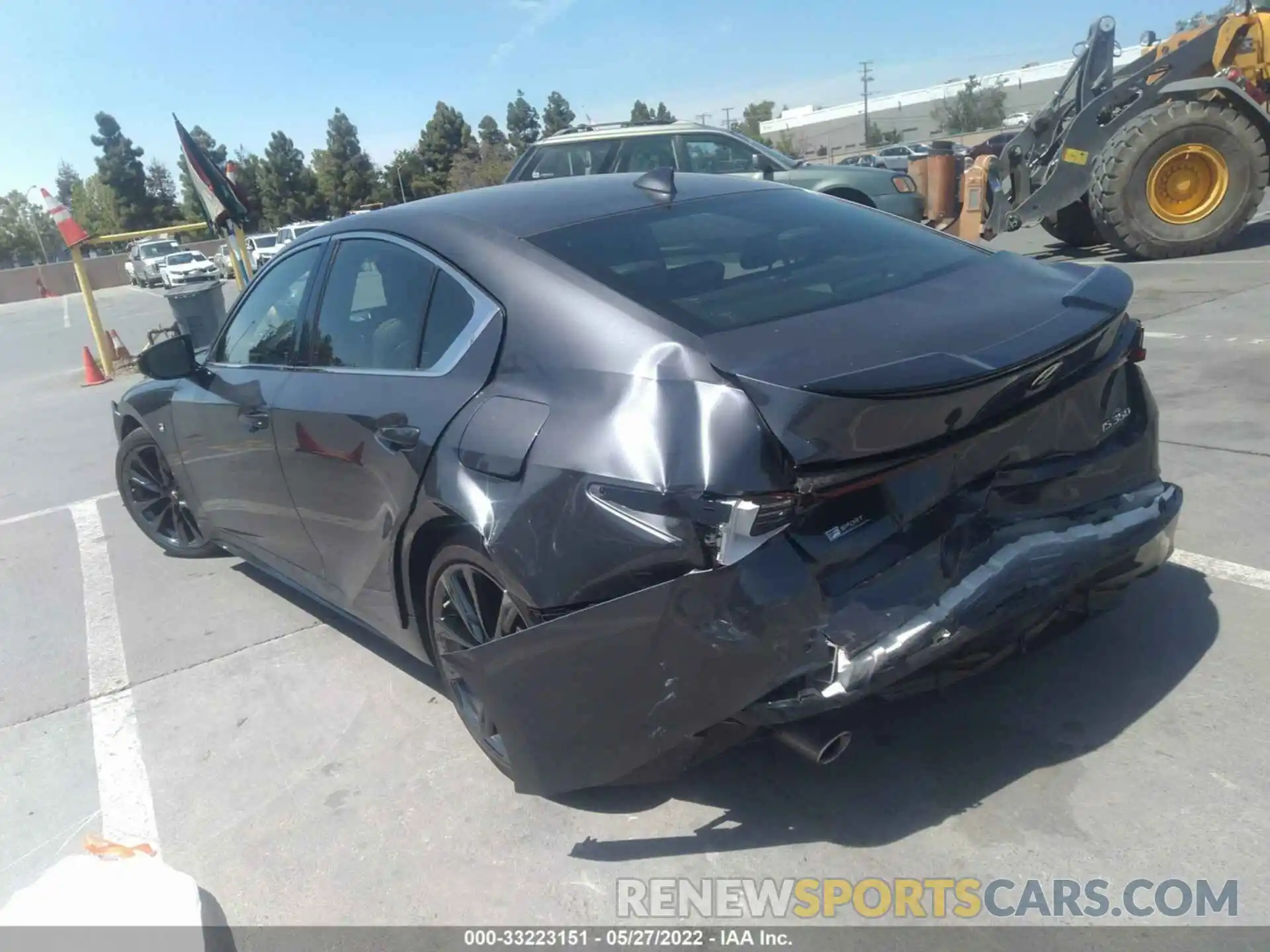 3 Photograph of a damaged car JTHGZ1B28M5044084 LEXUS IS 2021