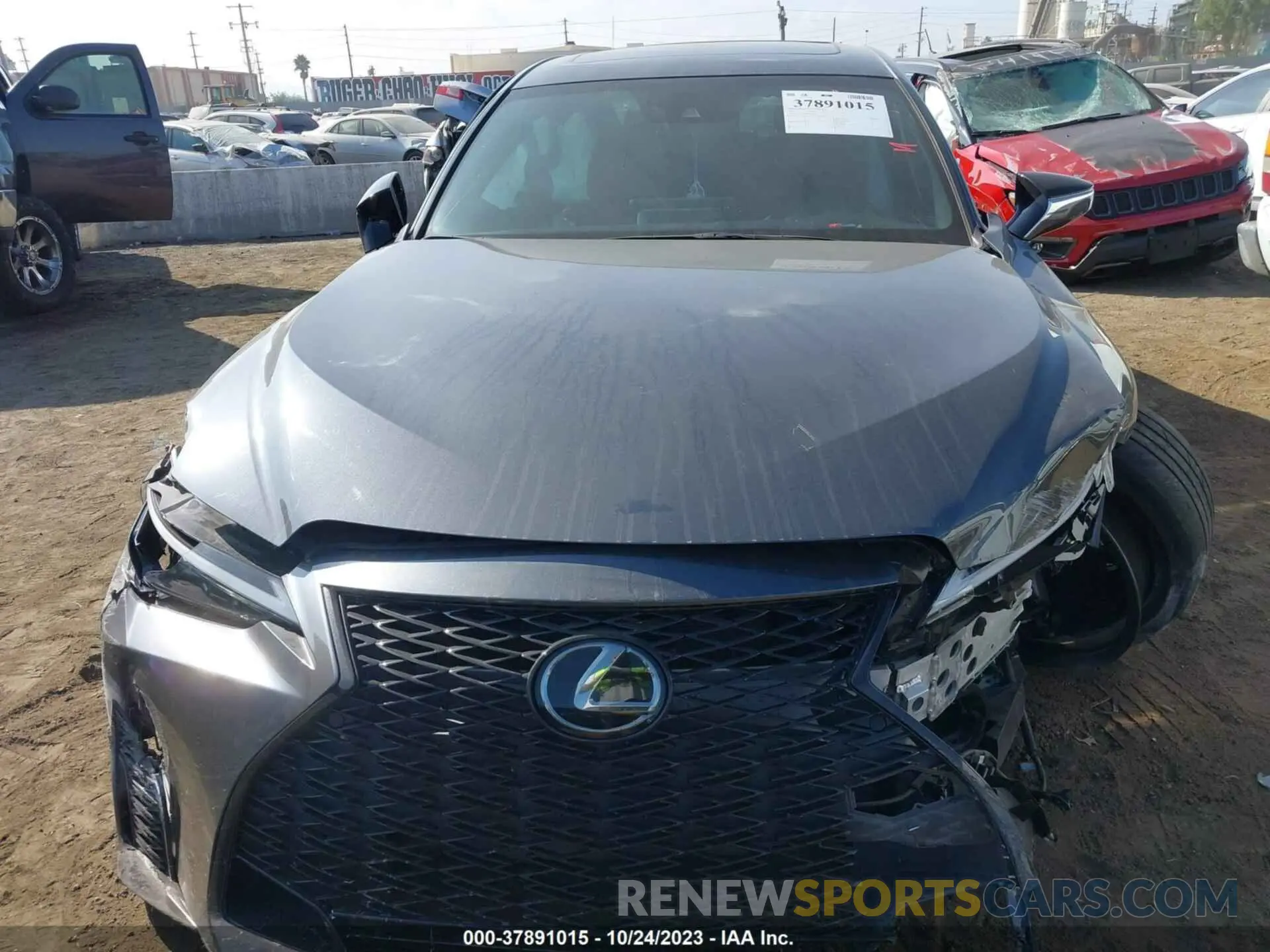12 Photograph of a damaged car JTHGZ1B29M5046023 LEXUS IS 2021