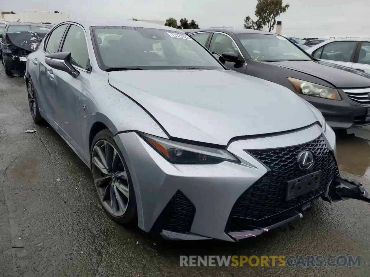 4 Photograph of a damaged car JTHGZ1B2XM5038321 LEXUS IS 2021