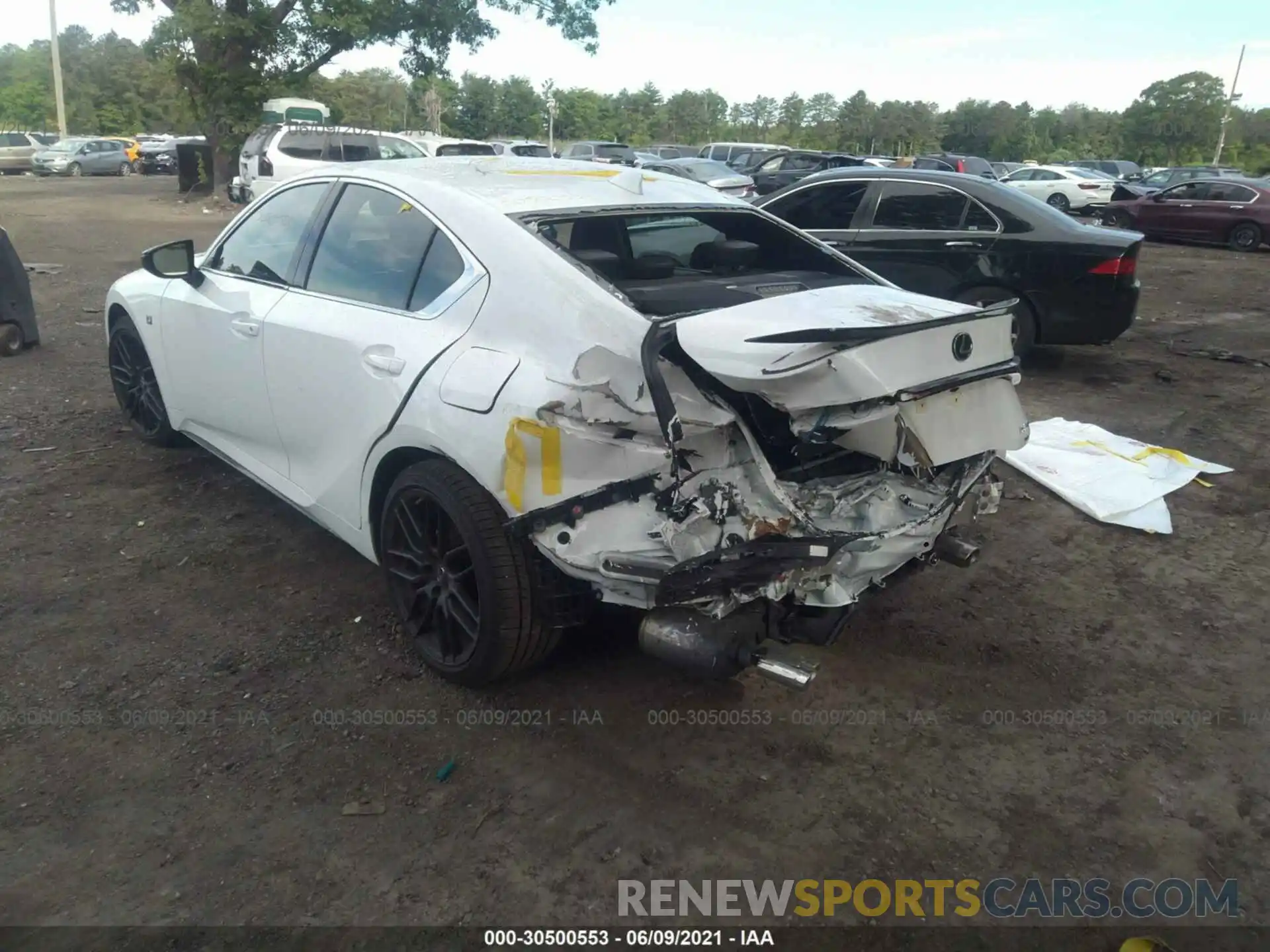 6 Photograph of a damaged car JTHGZ1E20M5018865 LEXUS IS 2021