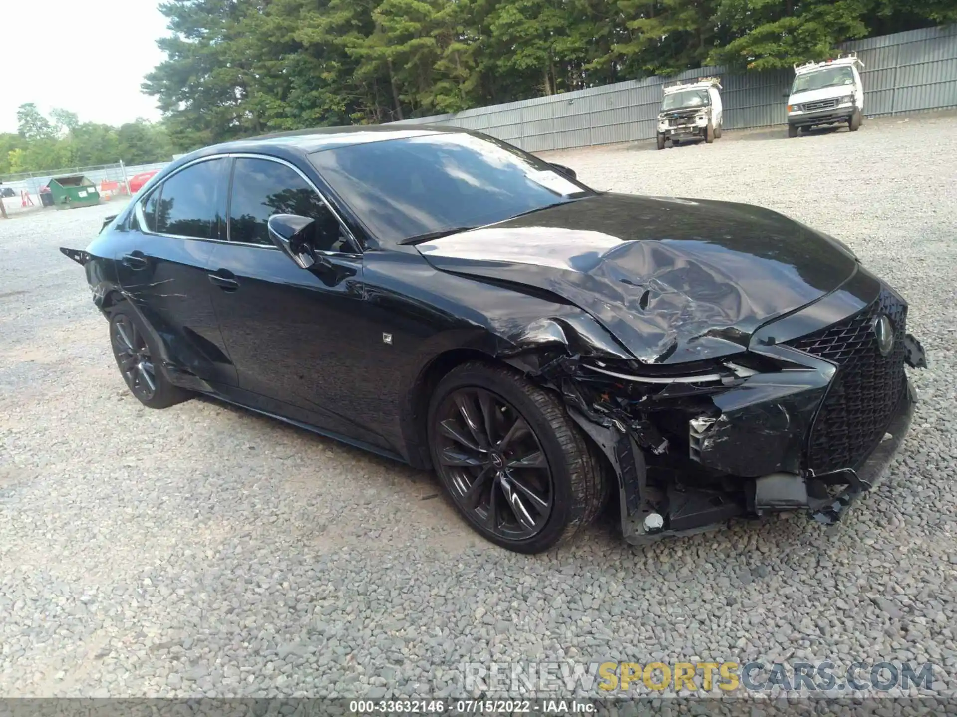 1 Photograph of a damaged car JTHGZ1E20M5022866 LEXUS IS 2021