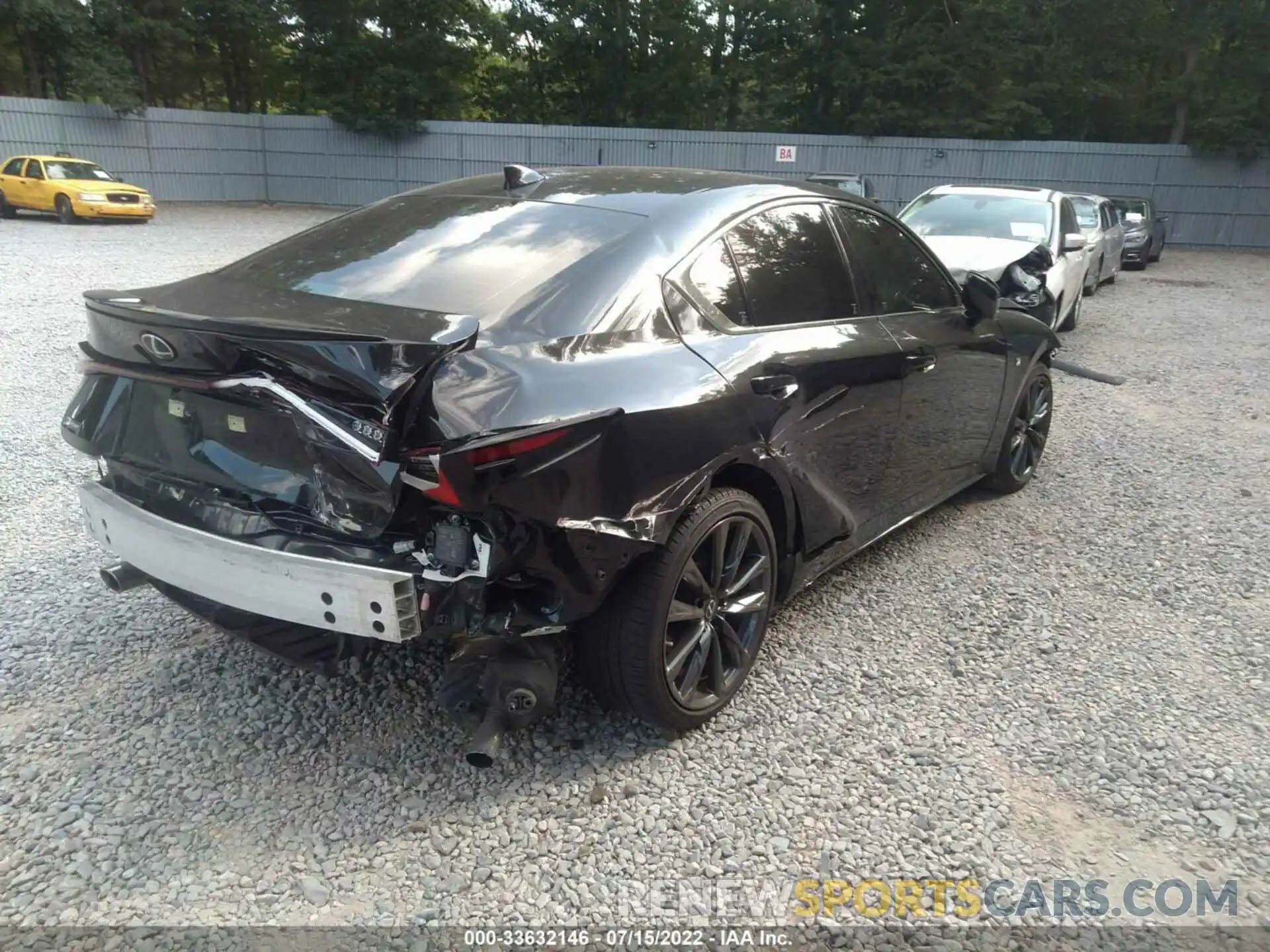 4 Photograph of a damaged car JTHGZ1E20M5022866 LEXUS IS 2021