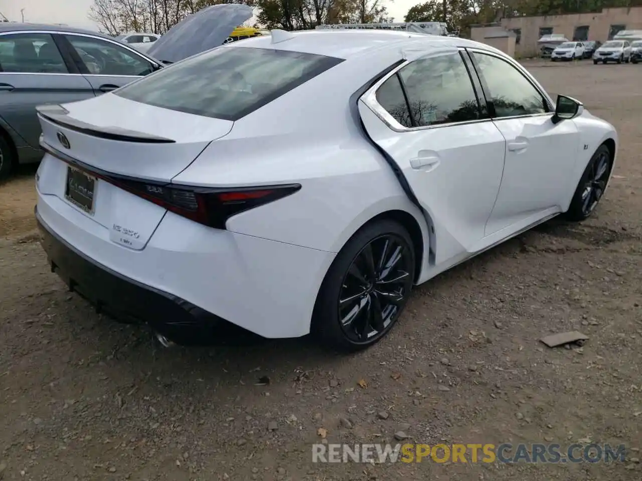 4 Photograph of a damaged car JTHGZ1E22M5022495 LEXUS IS 2021