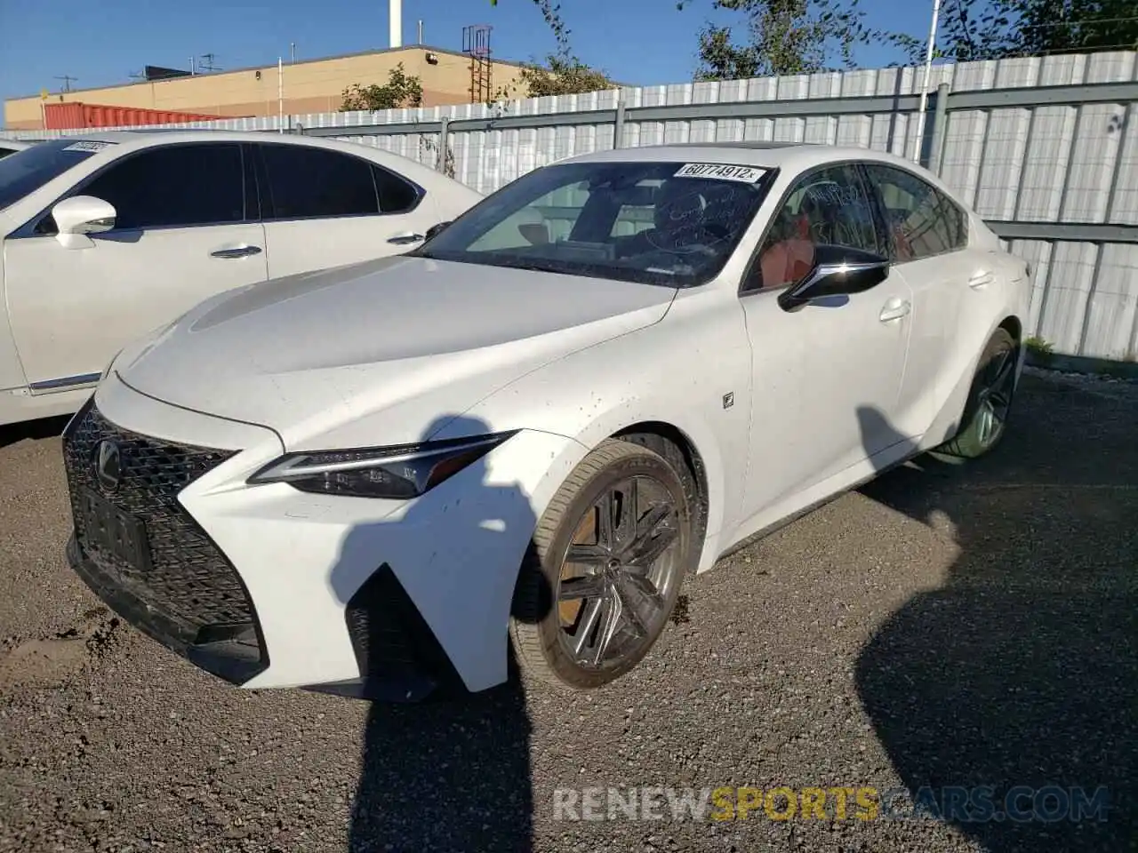 2 Photograph of a damaged car JTHGZ1E23M5020352 LEXUS IS 2021