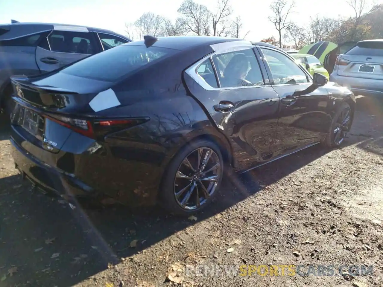 4 Photograph of a damaged car JTHGZ1E23M5022540 LEXUS IS 2021