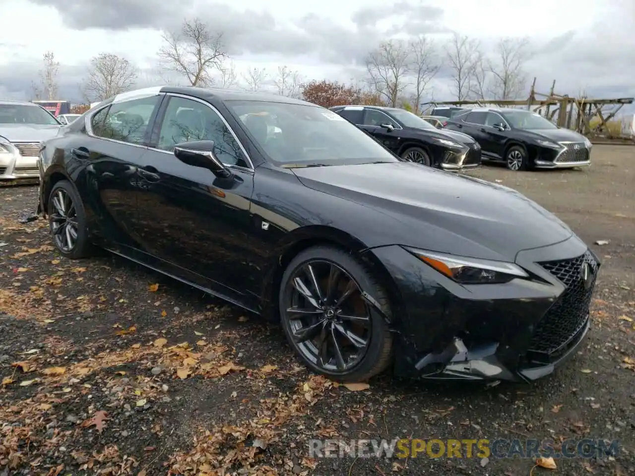 1 Photograph of a damaged car JTHGZ1E29M5022557 LEXUS IS 2021