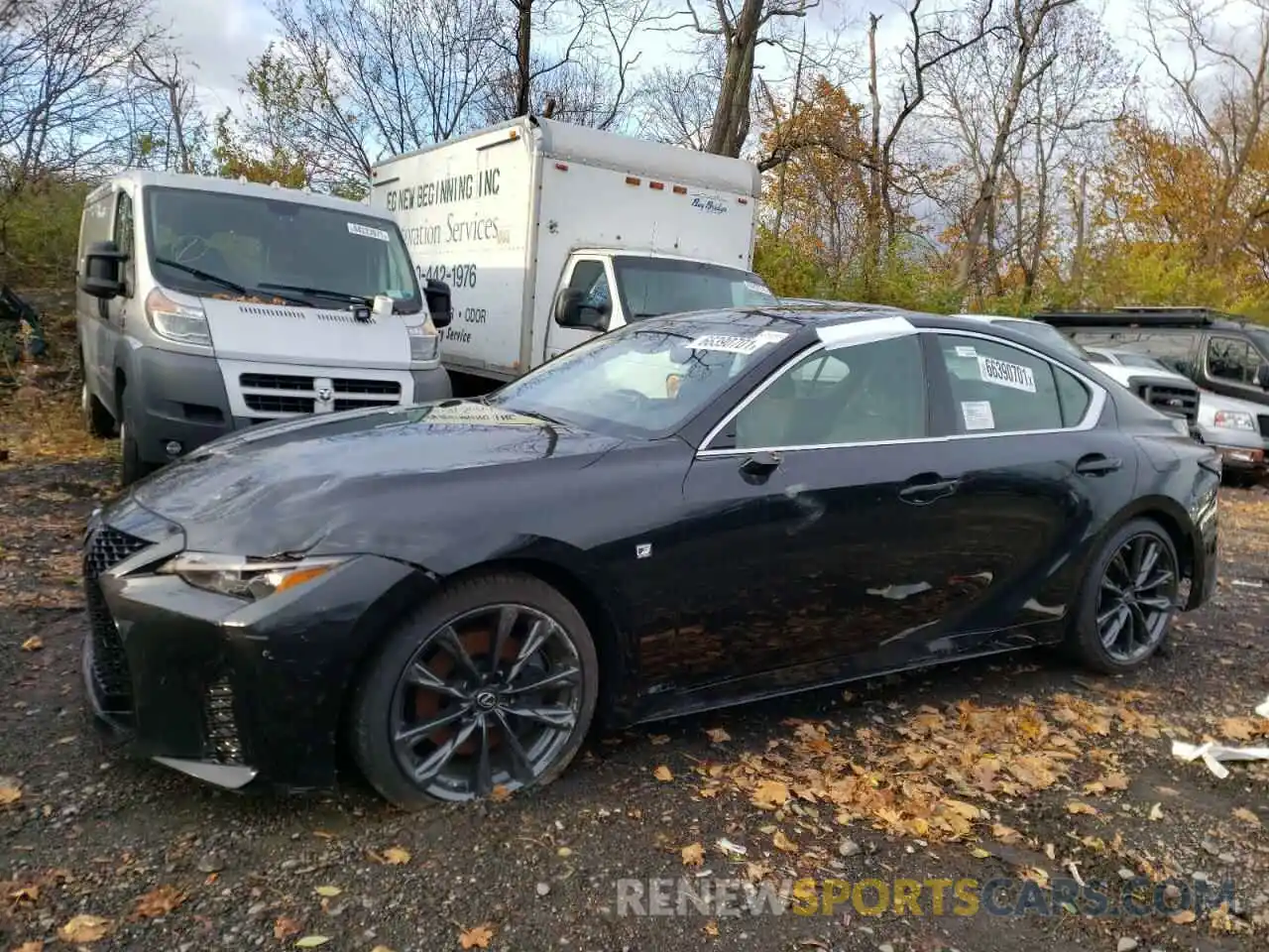 2 Photograph of a damaged car JTHGZ1E29M5022557 LEXUS IS 2021