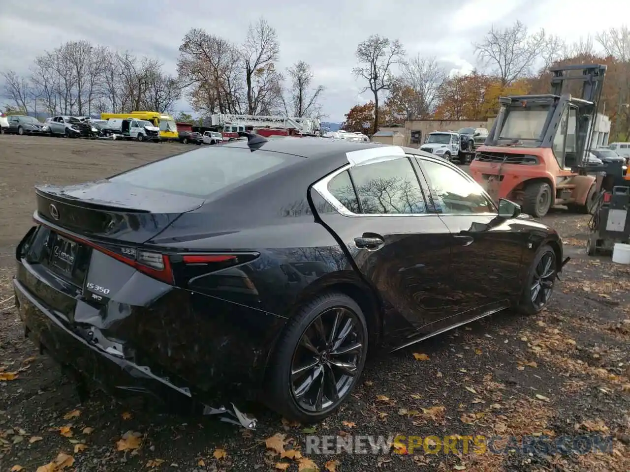 4 Photograph of a damaged car JTHGZ1E29M5022557 LEXUS IS 2021