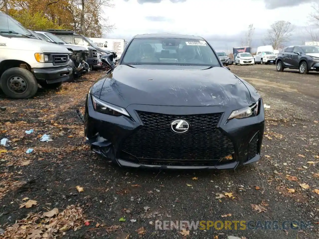 9 Photograph of a damaged car JTHGZ1E29M5022557 LEXUS IS 2021