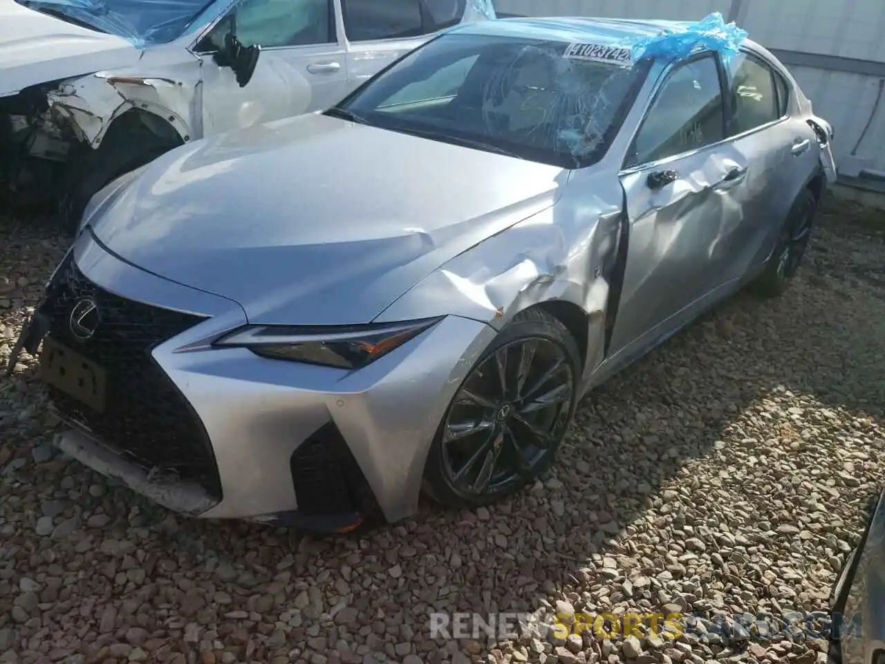 2 Photograph of a damaged car JTHGZ1E2XM5020056 LEXUS IS 2021