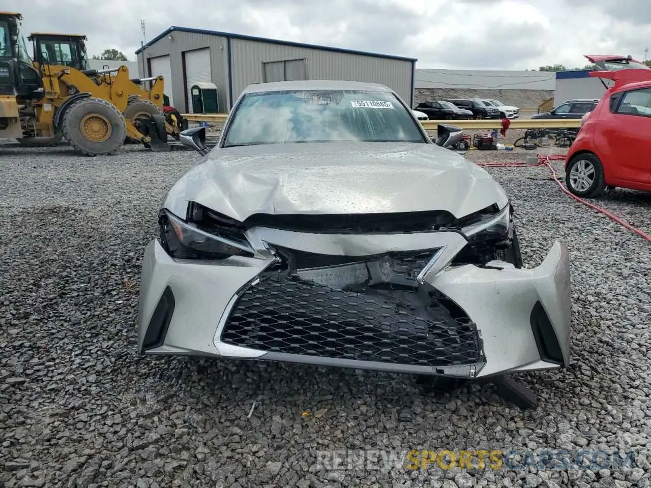 5 Photograph of a damaged car JTHAA1D25N5121912 LEXUS IS 2022