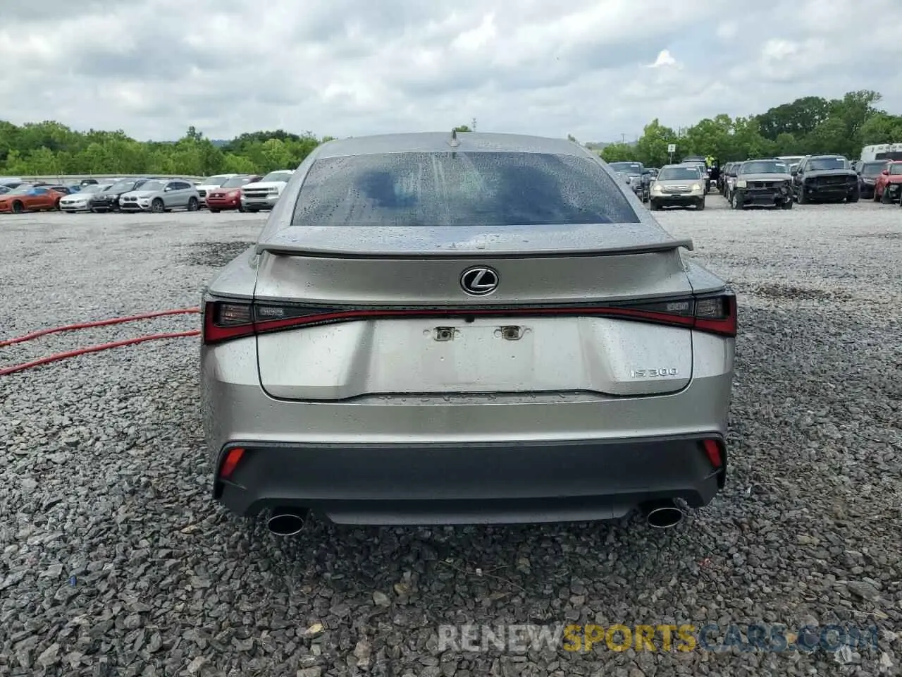 6 Photograph of a damaged car JTHAA1D25N5121912 LEXUS IS 2022