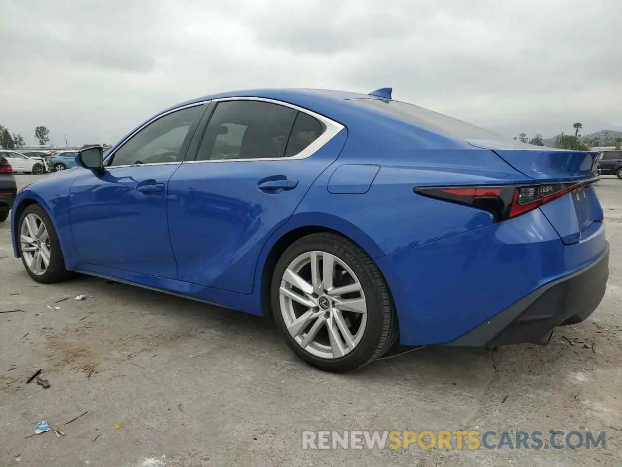 2 Photograph of a damaged car JTHAA1D26N5122731 LEXUS IS 2022