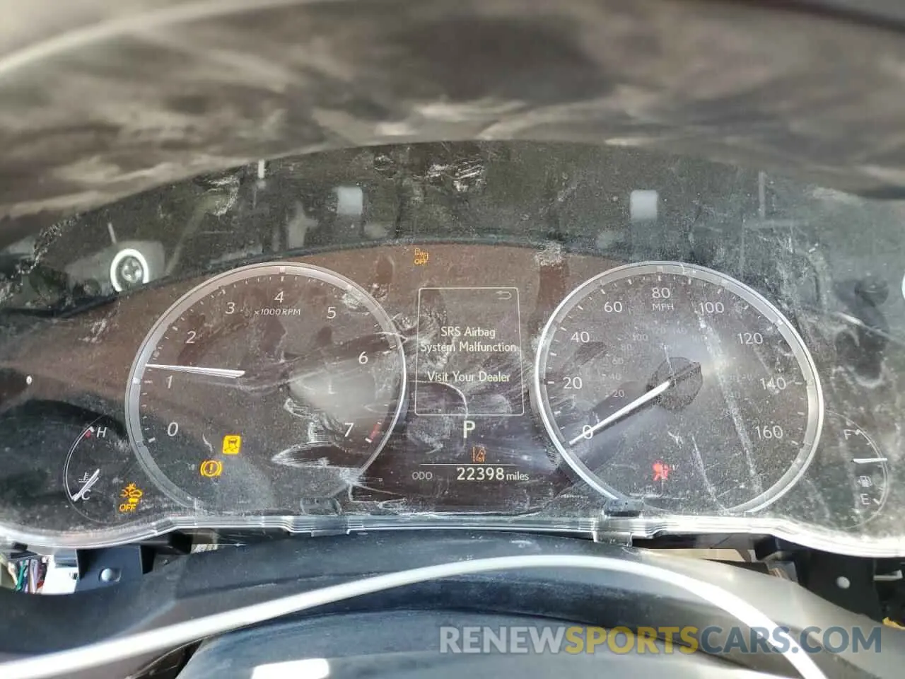 9 Photograph of a damaged car JTHC81F20N5047879 LEXUS IS 2022