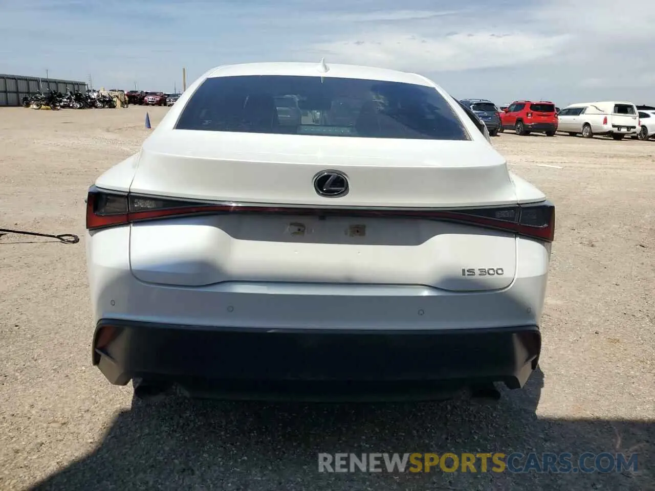 6 Photograph of a damaged car JTHCA1D29N5120674 LEXUS IS 2022