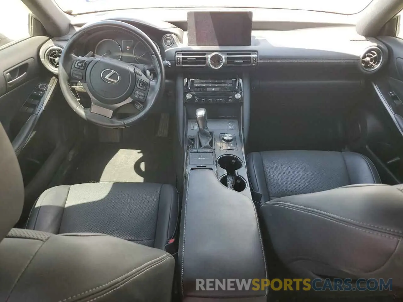 8 Photograph of a damaged car JTHCA1D29N5120674 LEXUS IS 2022