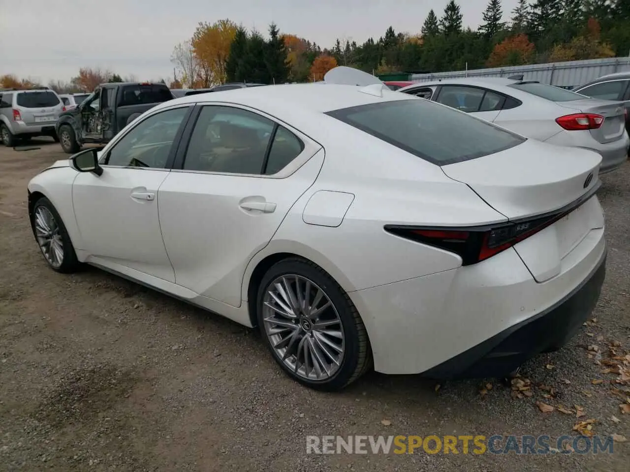 2 Photograph of a damaged car JTHD81F22N5049203 LEXUS IS 2022