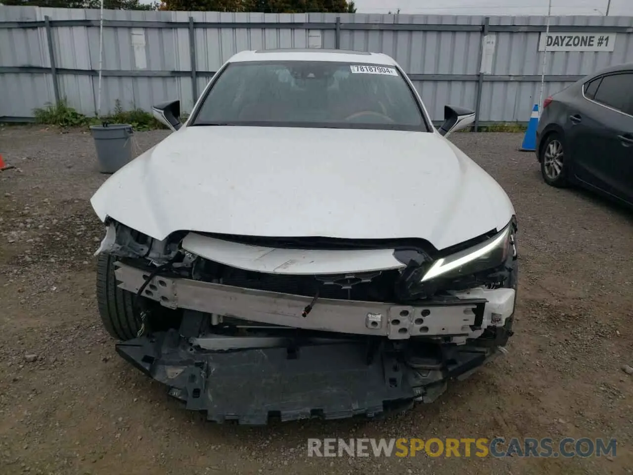 5 Photograph of a damaged car JTHD81F22N5049203 LEXUS IS 2022