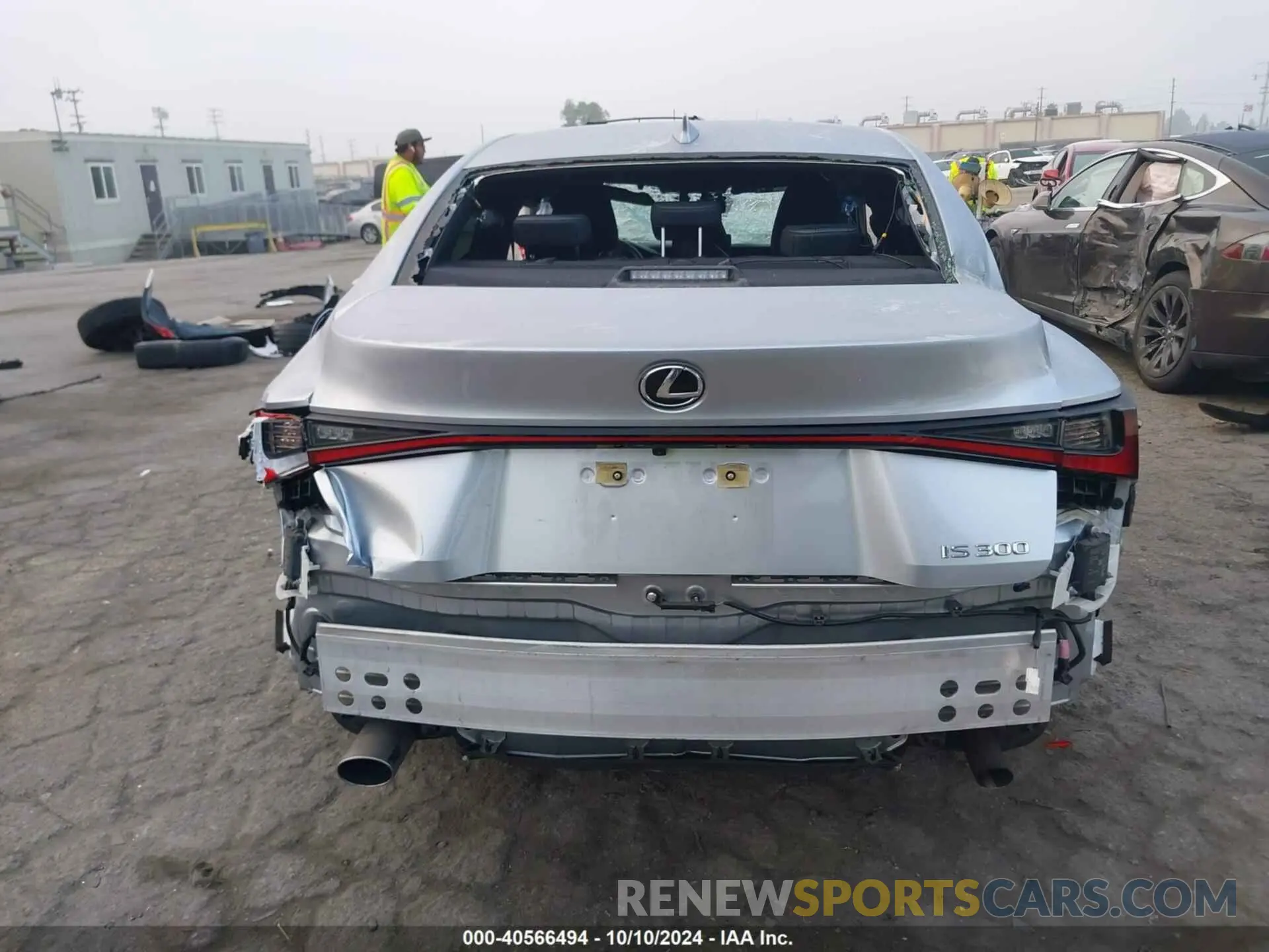 16 Photograph of a damaged car JTHDA1D22N5121248 LEXUS IS 2022