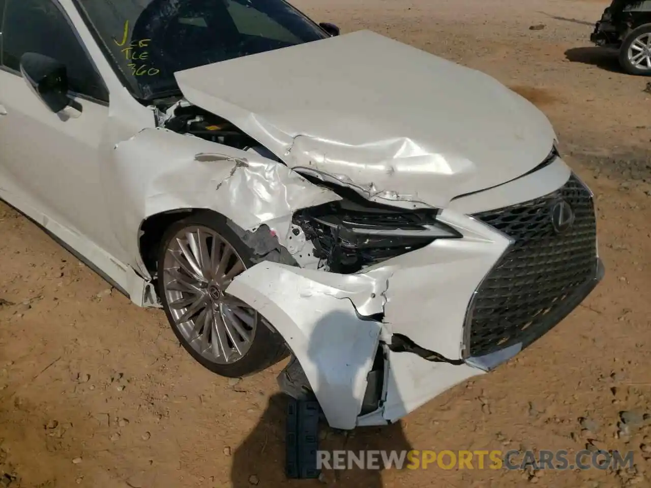 9 Photograph of a damaged car JTHDA1D23N5120576 LEXUS IS 2022