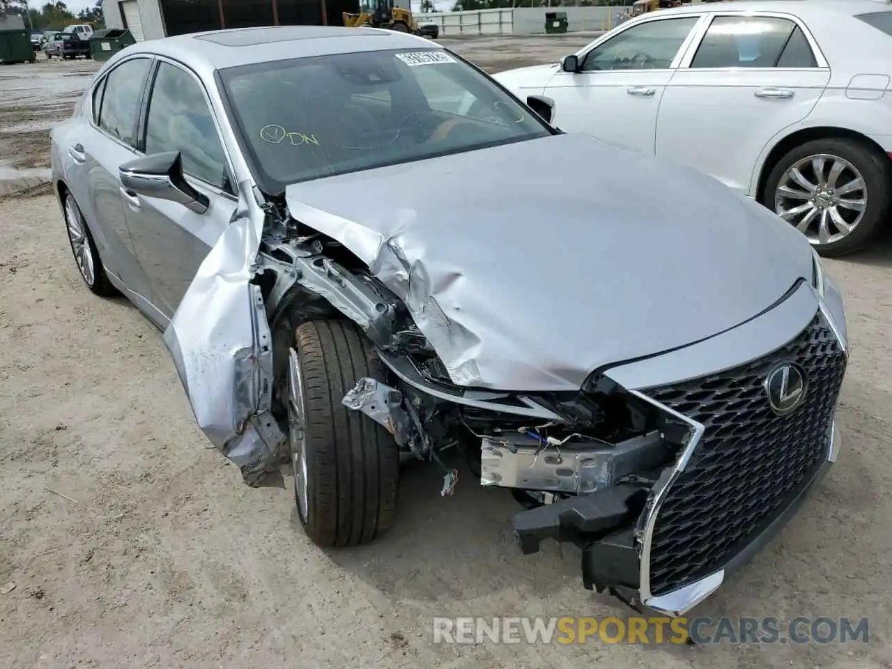 4 Photograph of a damaged car JTHDA1D25N5119591 LEXUS IS 2022