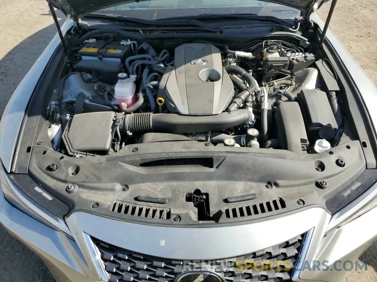 11 Photograph of a damaged car JTHDA1D28N5122114 LEXUS IS 2022