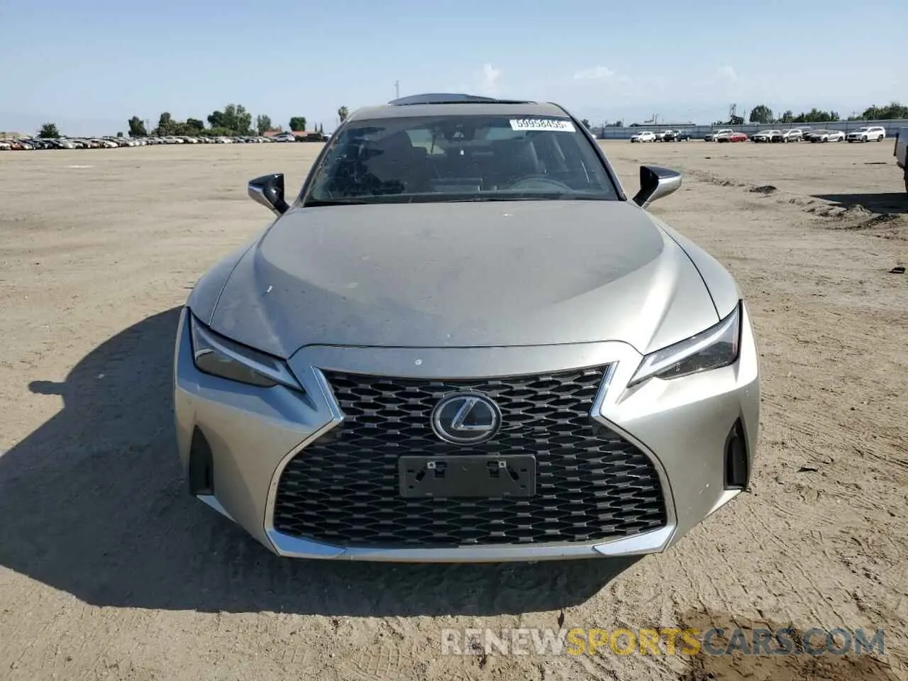 5 Photograph of a damaged car JTHDA1D28N5122114 LEXUS IS 2022