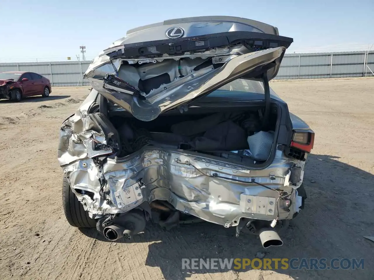 6 Photograph of a damaged car JTHDA1D28N5122114 LEXUS IS 2022