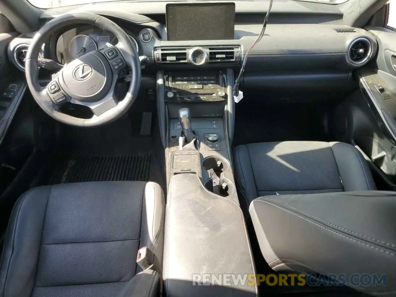 8 Photograph of a damaged car JTHDA1D28N5122114 LEXUS IS 2022