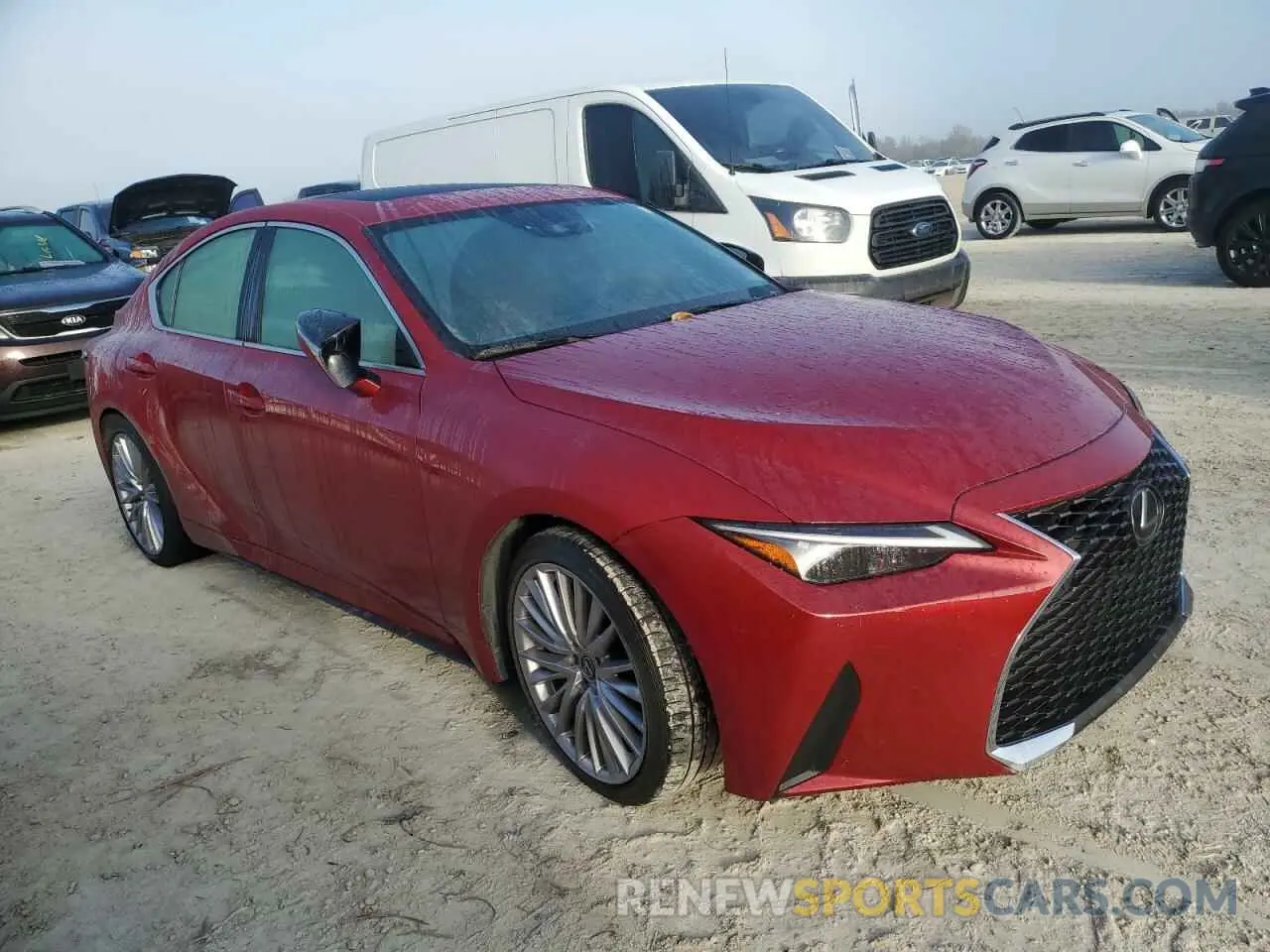 4 Photograph of a damaged car JTHDA1D29N5120596 LEXUS IS 2022