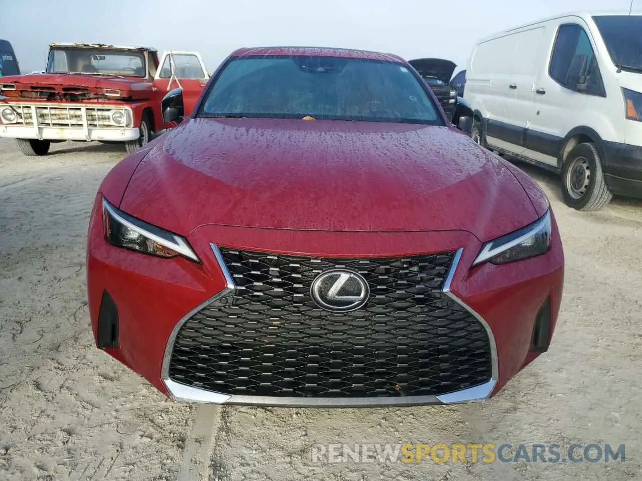 5 Photograph of a damaged car JTHDA1D29N5120596 LEXUS IS 2022