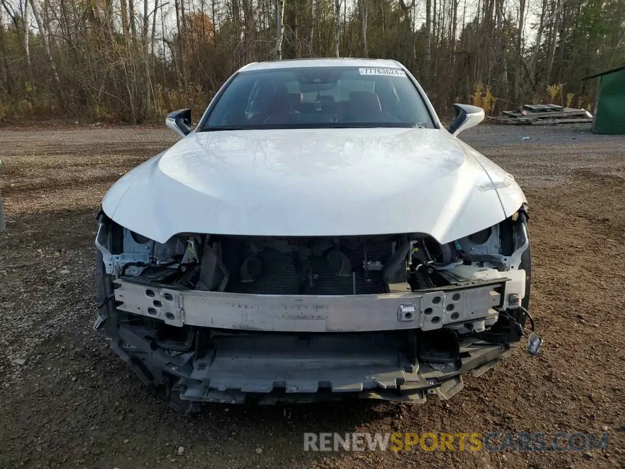 5 Photograph of a damaged car JTHG81F27N5049467 LEXUS IS 2022