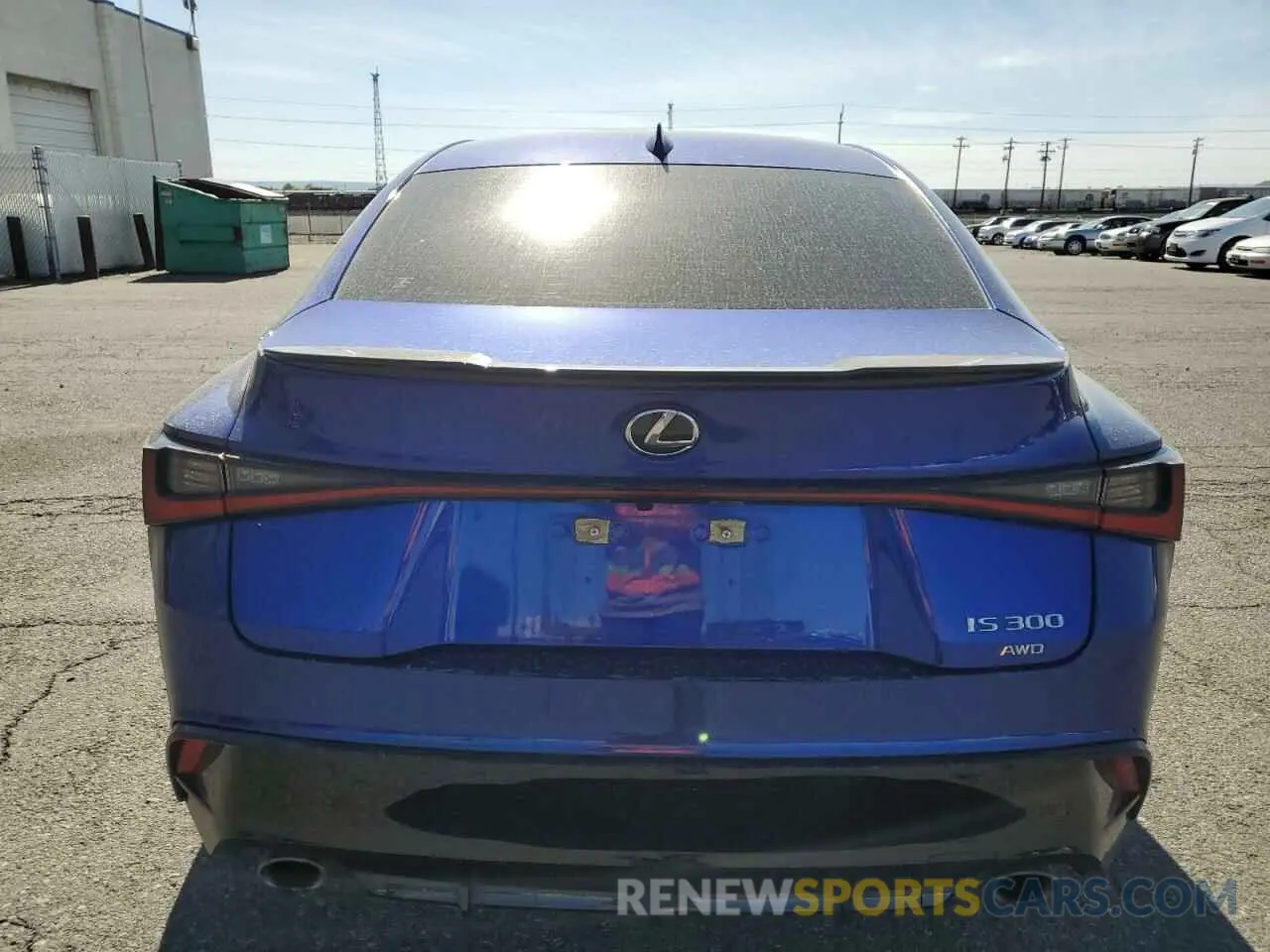 6 Photograph of a damaged car JTHG81F28N5048165 LEXUS IS 2022